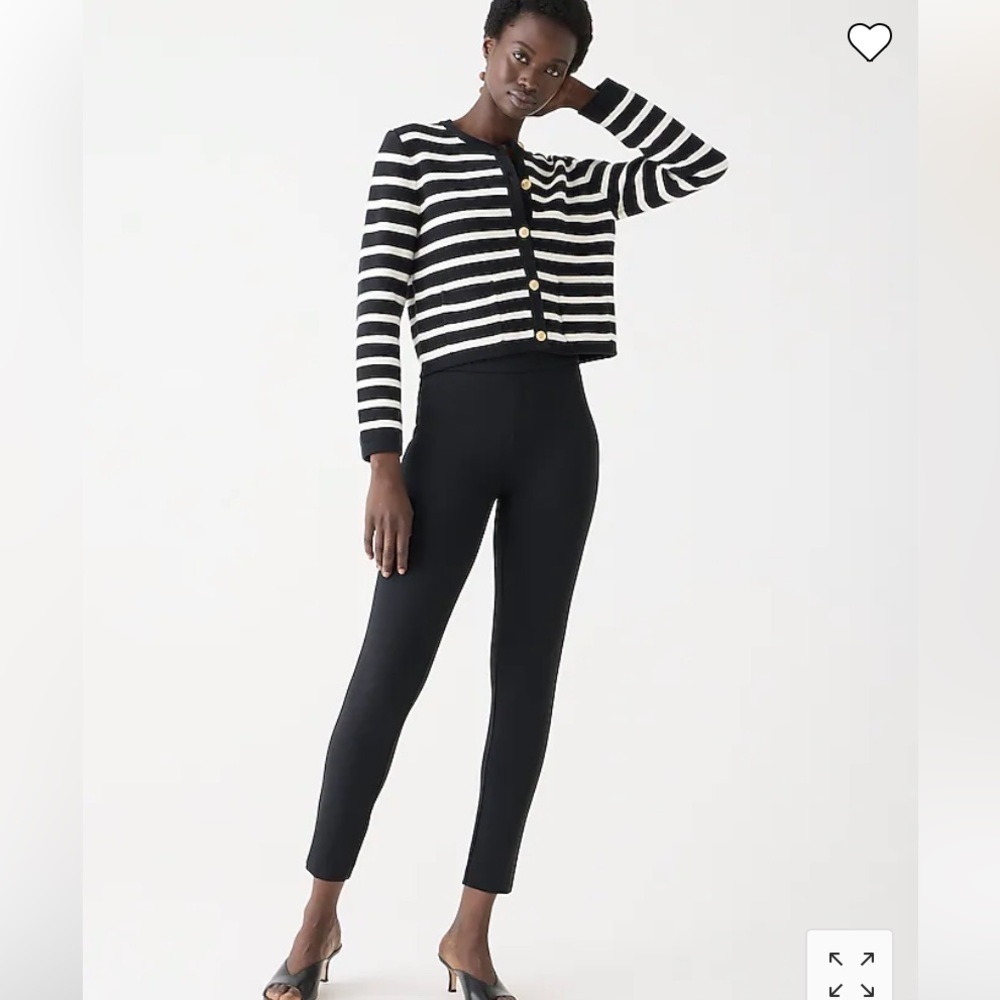 J. Crew‎ Pixie Pants in Black Size 16 R
